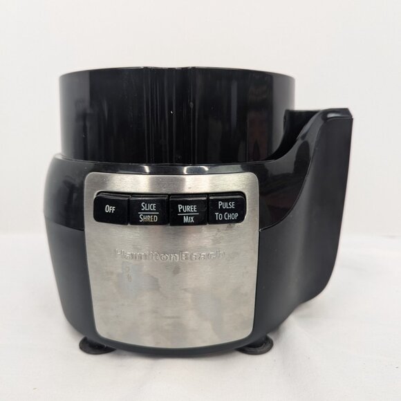 Hamilton Beach Stack N' Snap Food Processor Model 70721 Black 3 Speed Motor Base - Picture 1 of 10